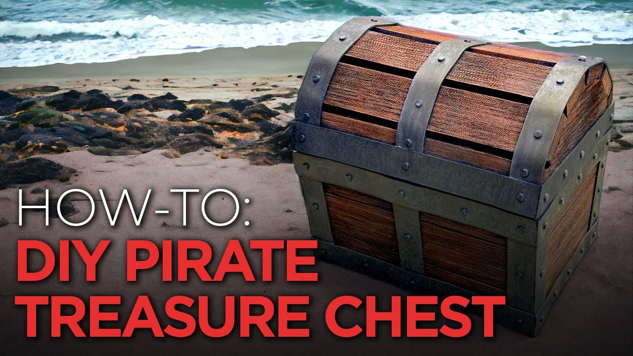 DIY Pirate Treasure Chest Prop