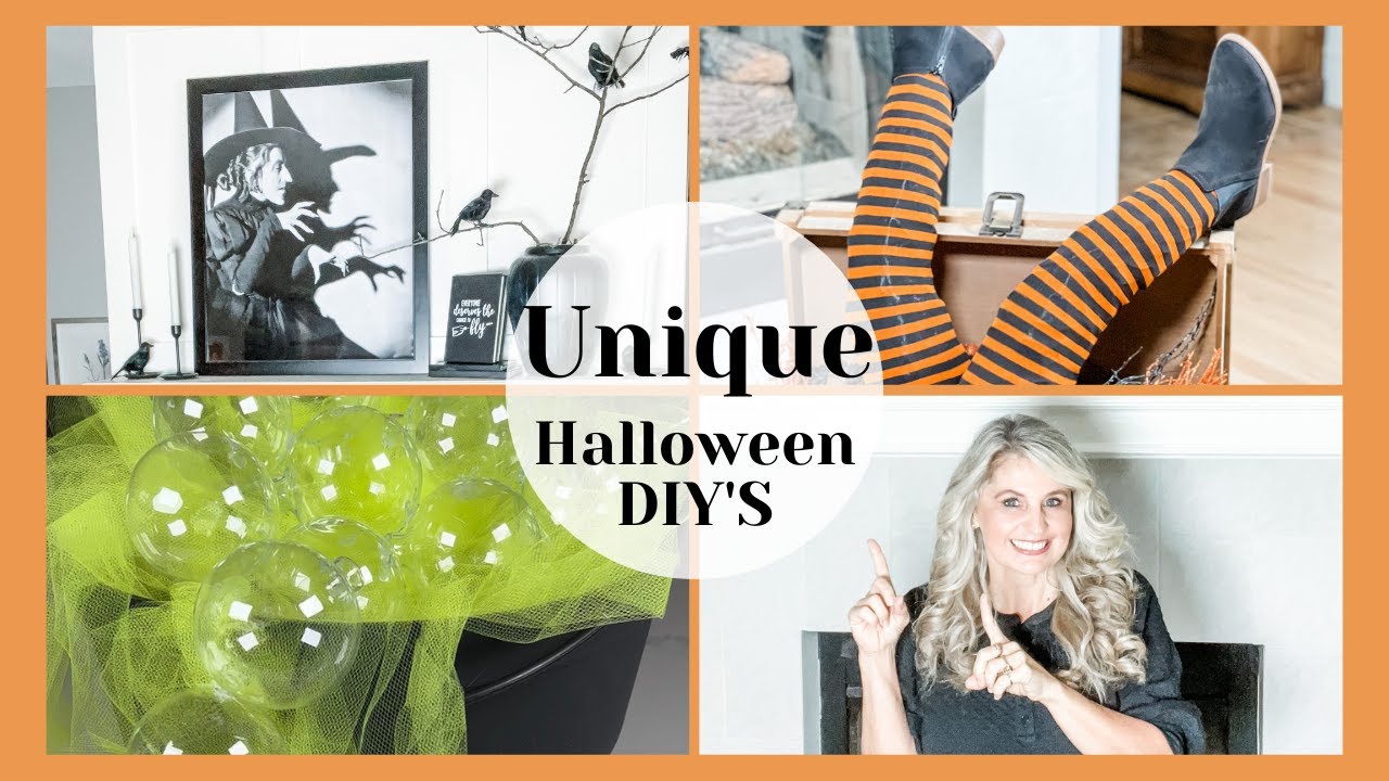 UNIQUE INDOOR HALLOWEEN DECOR IDEAS | HALLOWEEN DIYs