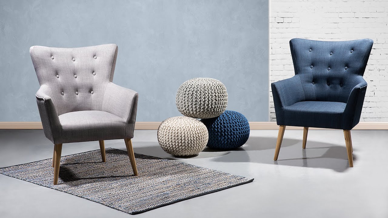 Sessel, Chair , Fauteuil - Angen - Beliani