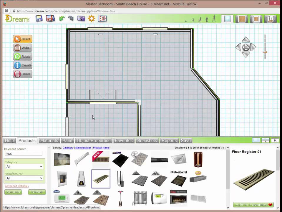3Dream 3D Interior Design Software by ViewIT