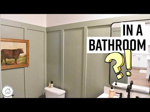 DIY How to board and batten walls - easily upgrade ANY room!