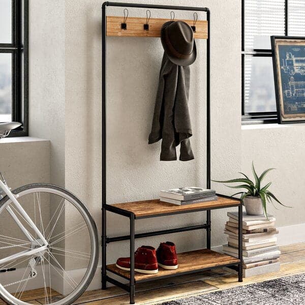 10 decorating tips to relook the entrance without ruining it 8 an antique wardrobe to relook the entrance