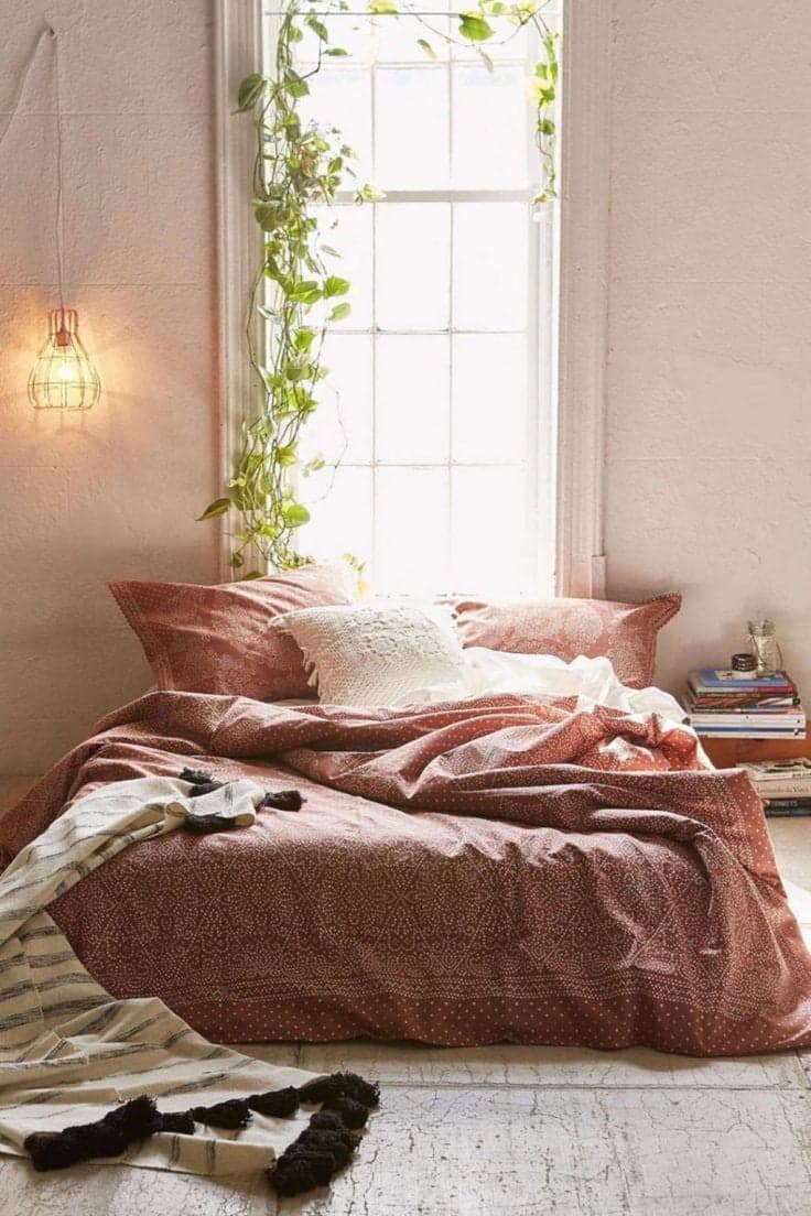 mattress on the floor