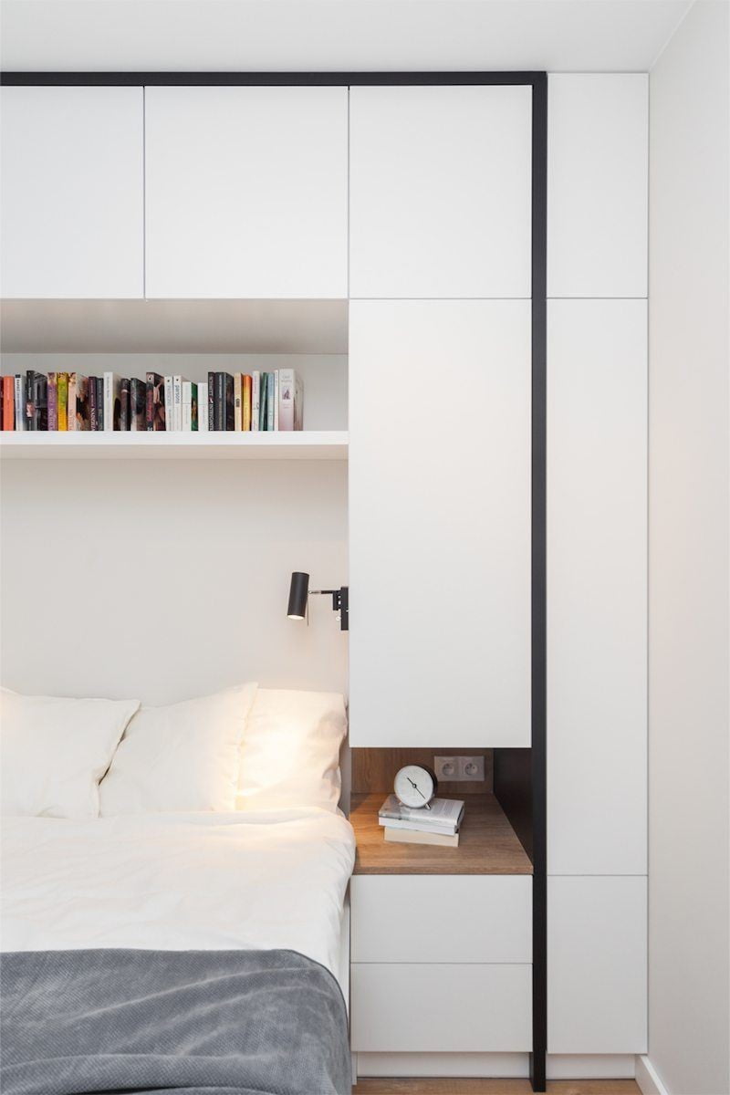 storage space in bedroom