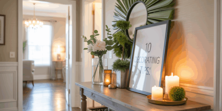 10 decorating tips to relook the entrance without ruining it