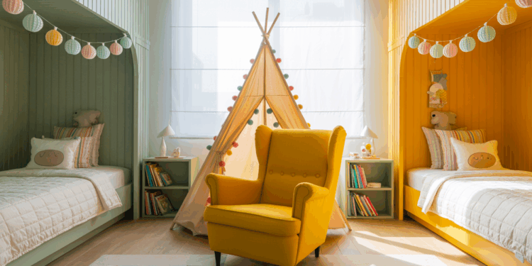 1 room, 2 kids: 10 ideas to share the space