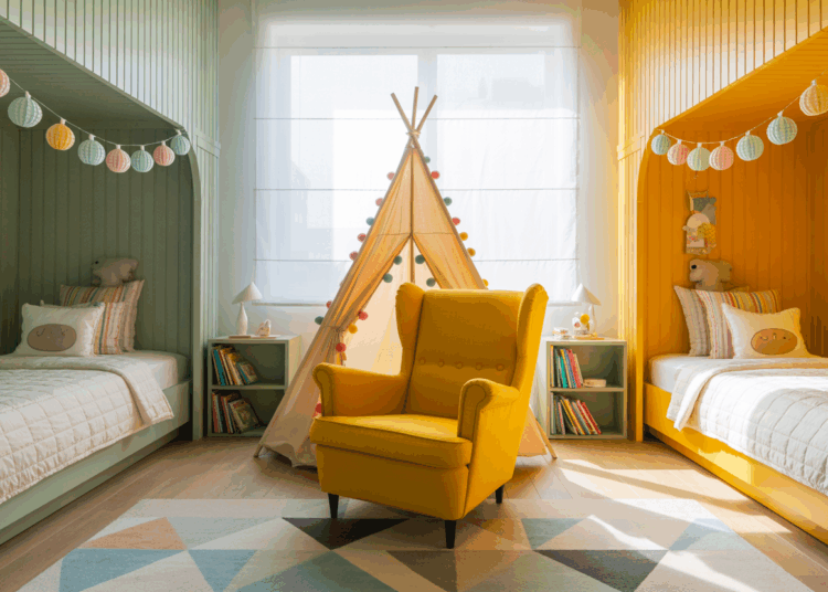 1 room, 2 kids: 10 ideas to share the space