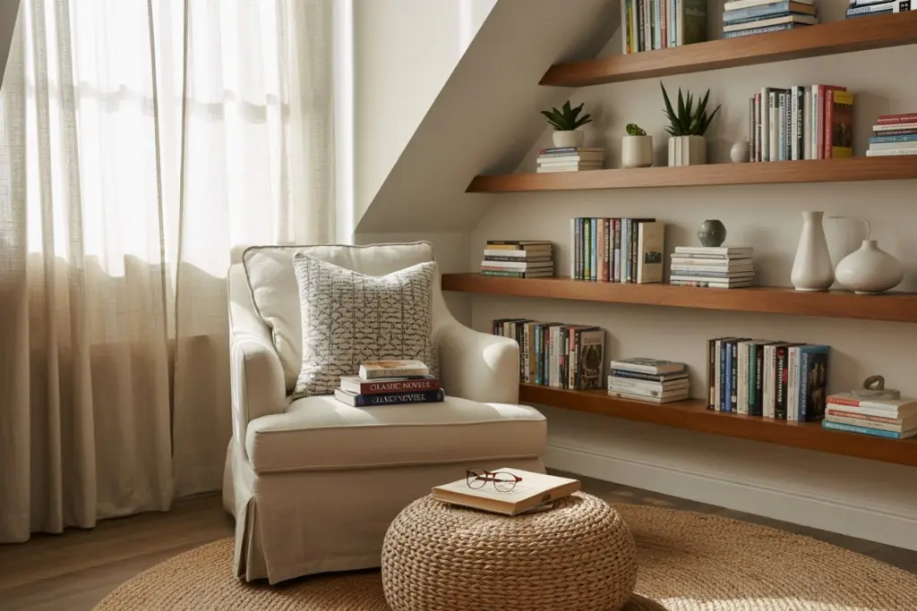 Reading nook| big bedroom