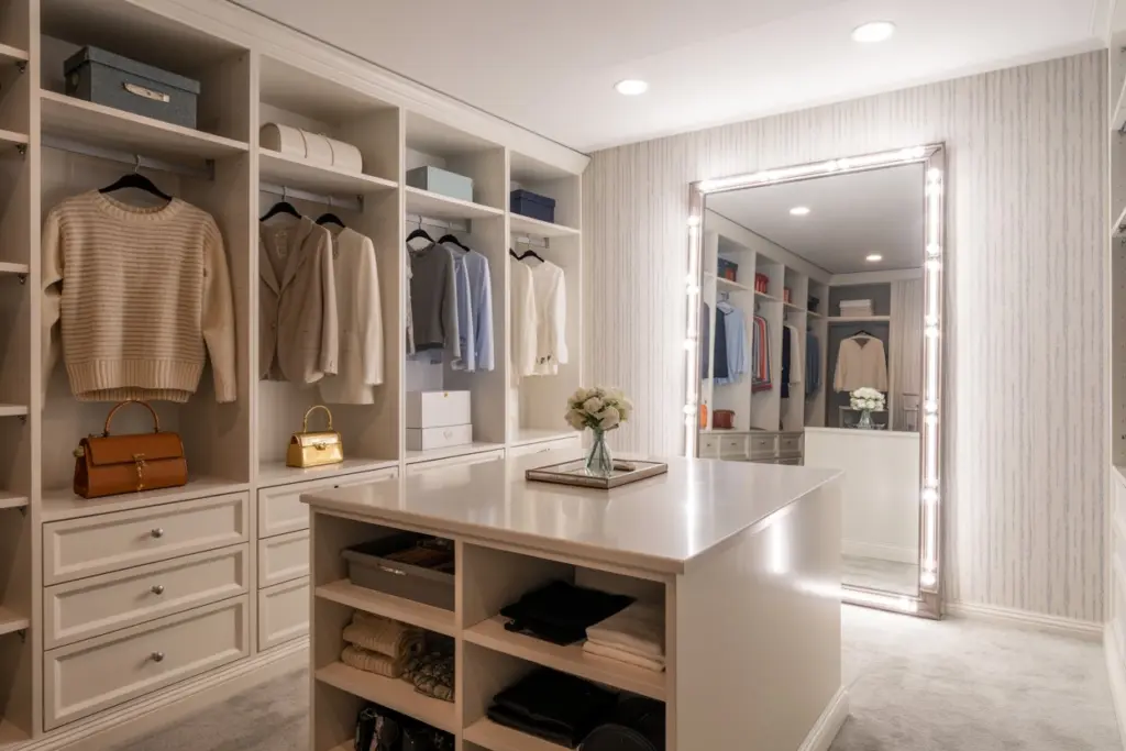 Decorate a dressing room