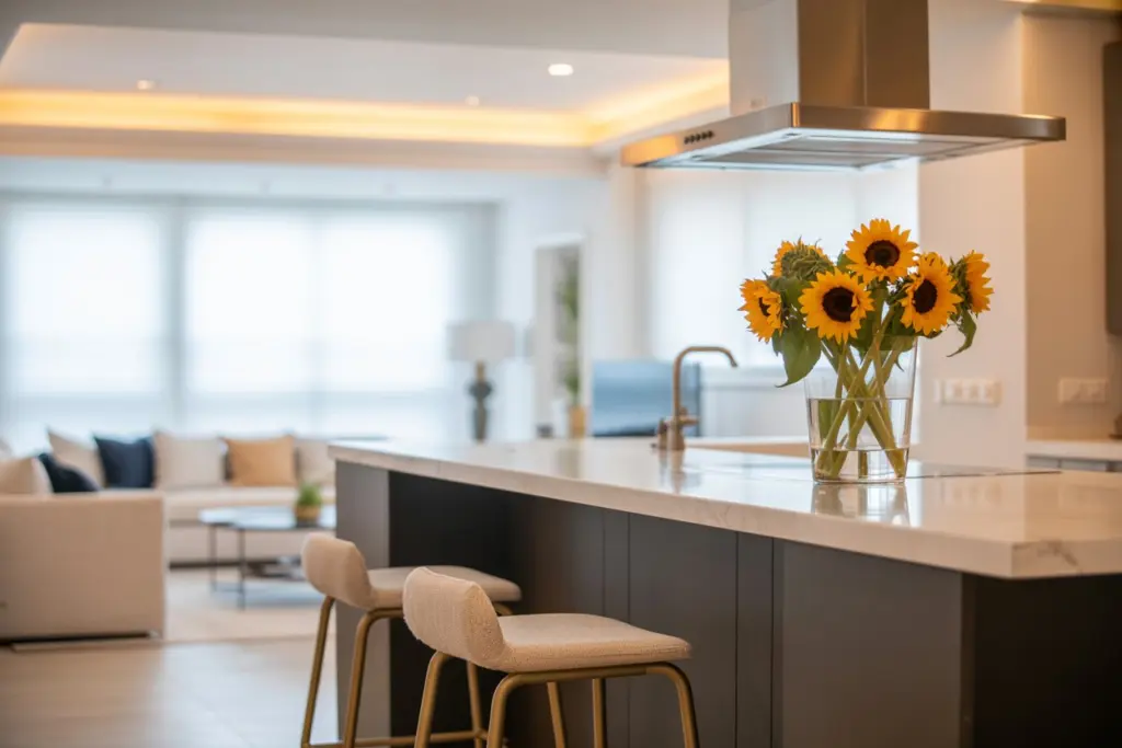 Open kitchens: tips and ideas for successful kitchen design 4 open kitchen to living room