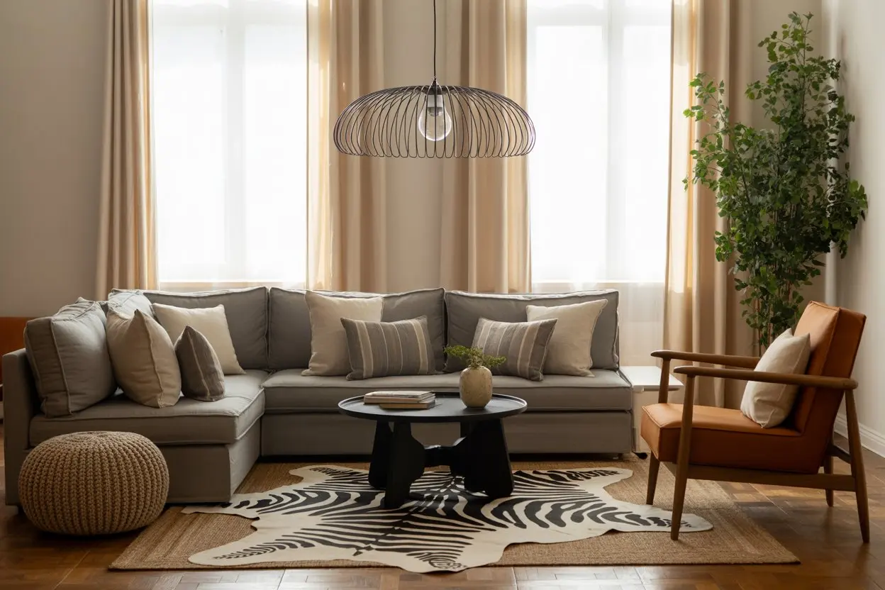 Learn how to design a living room according to its form 2 modern living room