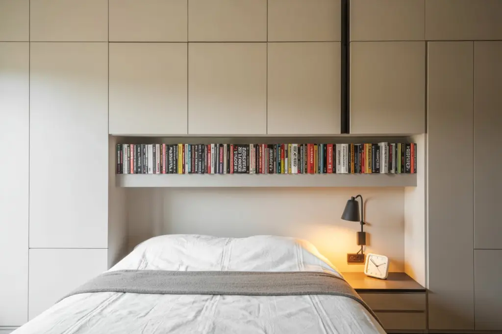 storage space in bedroom