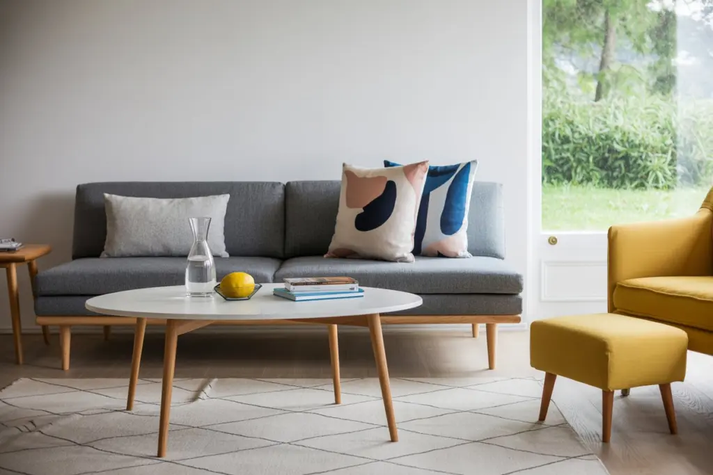 Learn how to design a living room according to its form 4 grey sofa
