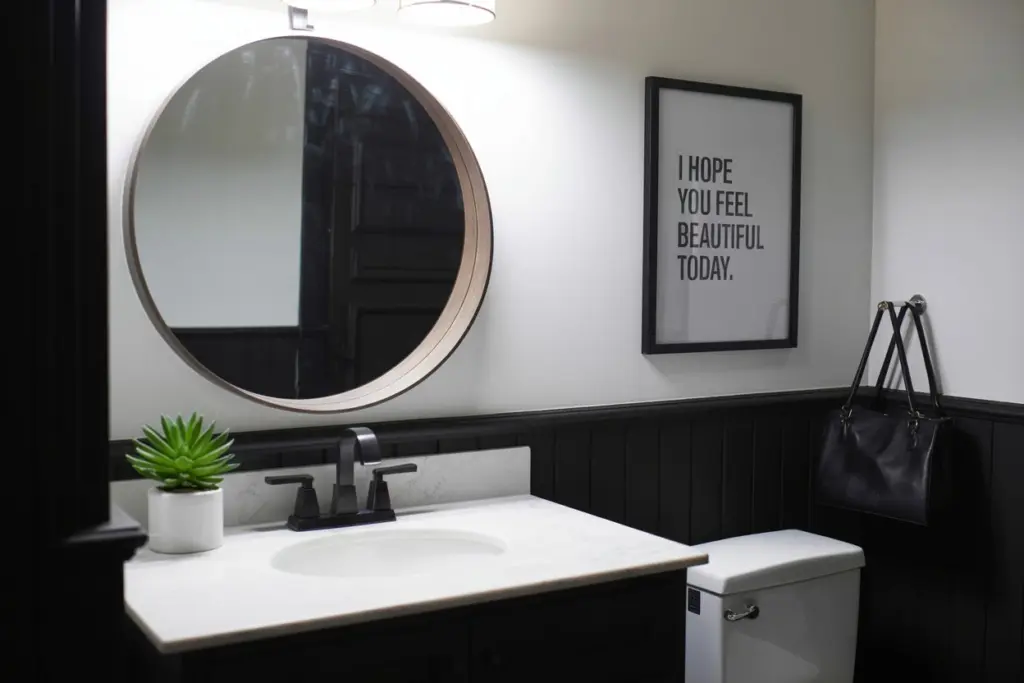8 tips & tricks for succeeding a fabulous black interior design 9 a black bathroom design