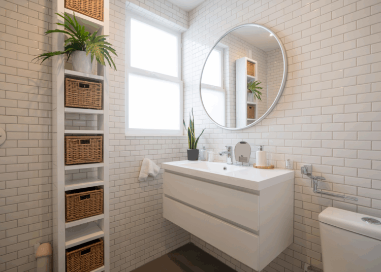 6 tricks to enlarge the bathroom