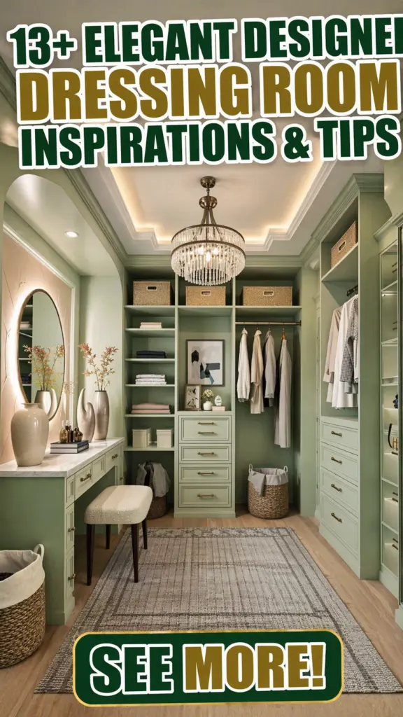 12 tips to success a dressing room by yourself?