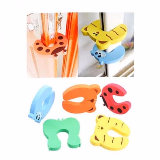 Install finger guards and flip-flap outlets for safety. 