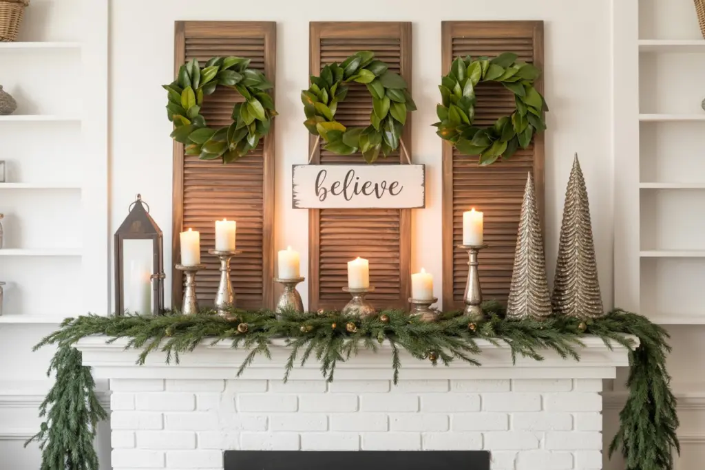 Christmas Fireplace decoration