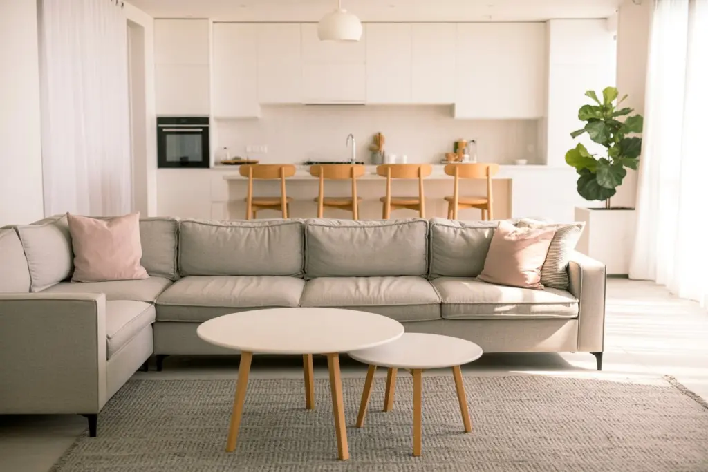  minimalist style and a contemporary living room