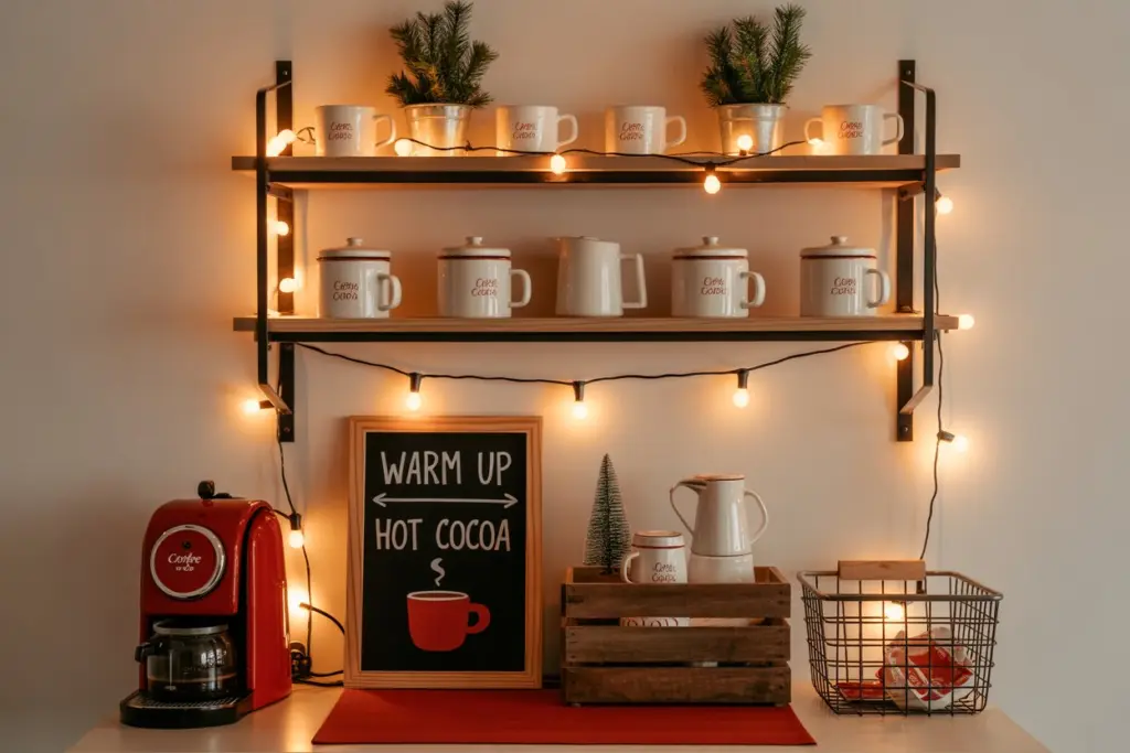 Christmas Coffee Bar Ideas