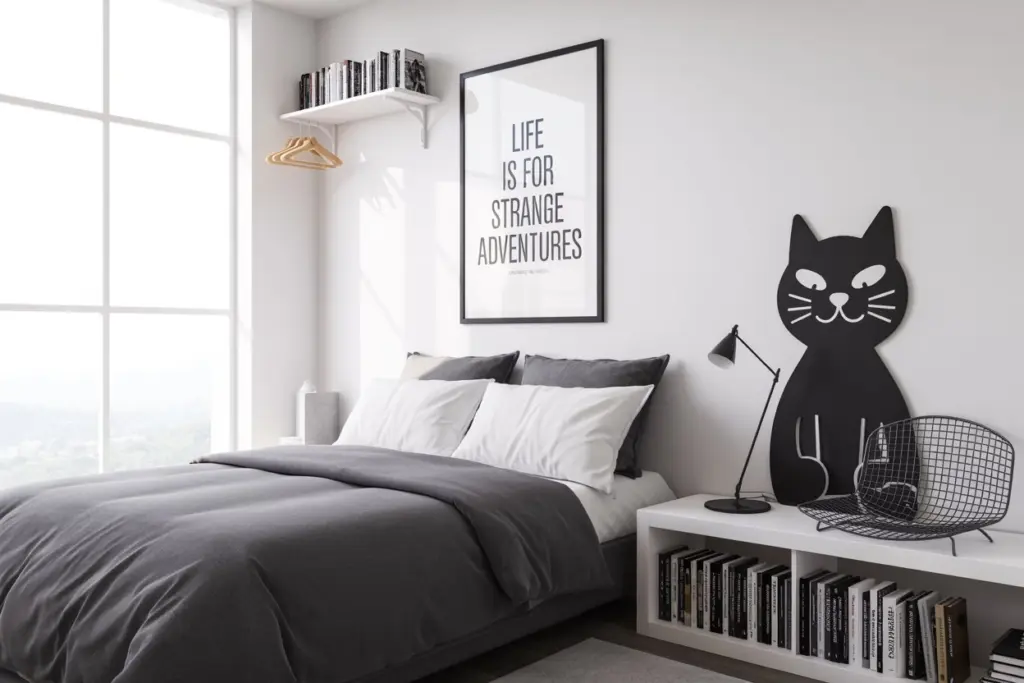 11 tips to design a black and white room successfully 2 bedroom