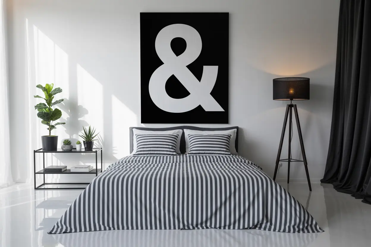 11 tips to design a black and white room successfully