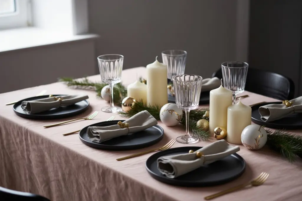 An incredible Christmas 2025 table decorations