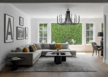 How to design a modern living room in a chic minimalist style