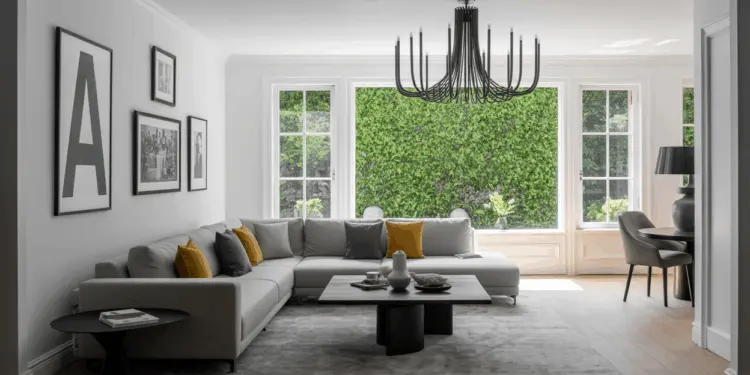How to design a modern living room in a chic minimalist style