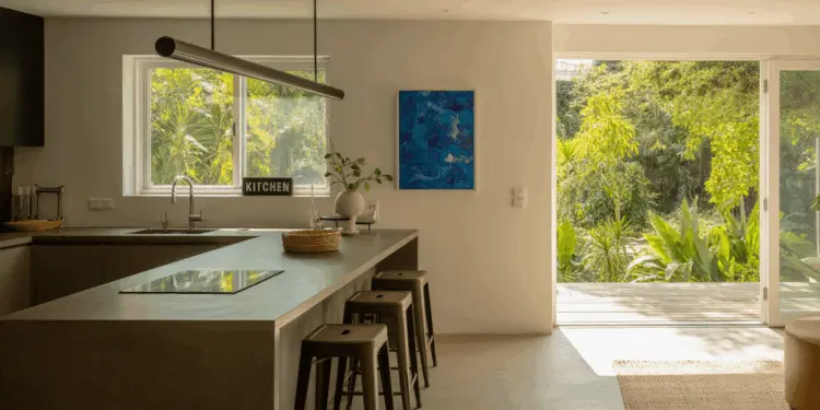 6 ideas to design your open kitchen to living room successfully