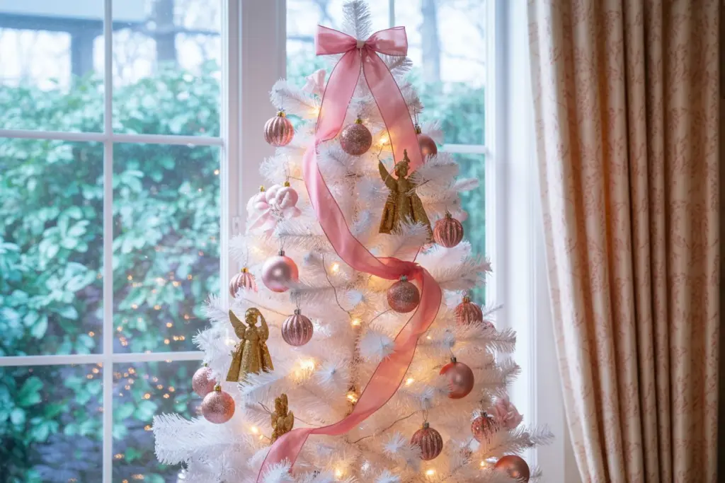 The trendy colors of Christmas 2025
pink and gold
