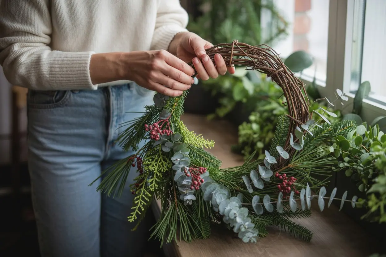 natural wreath Decorations