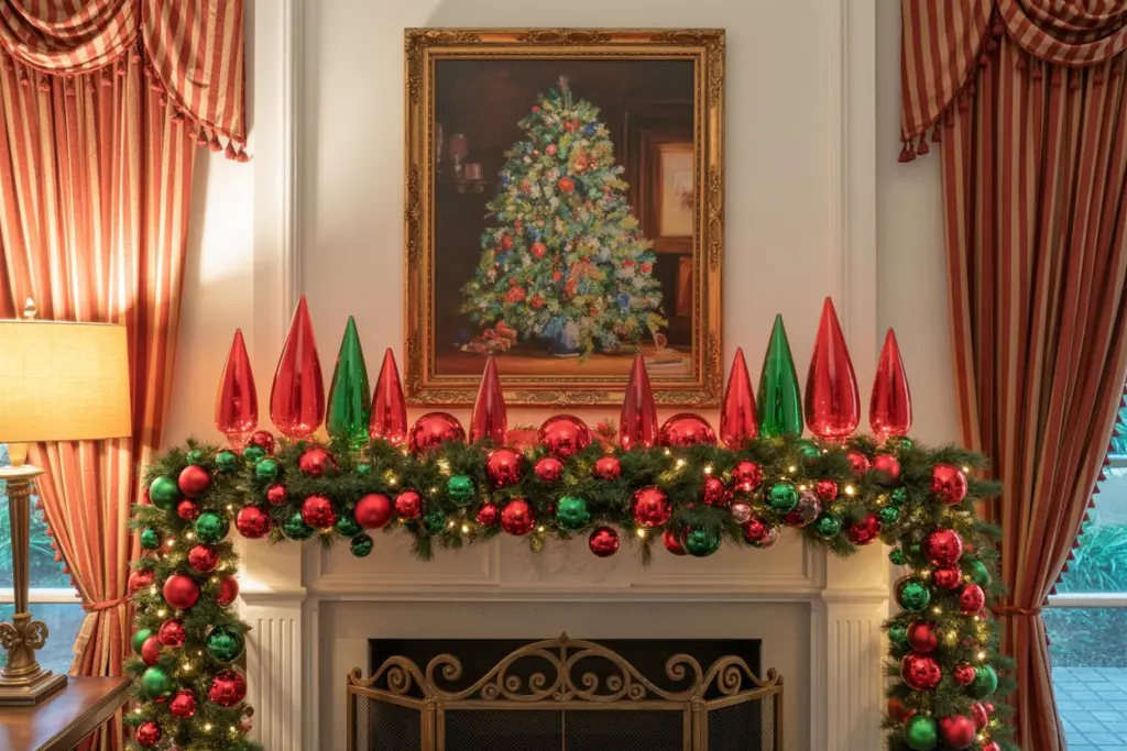 Christmas Mantel Decor