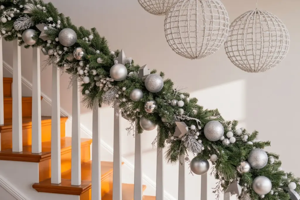 Christmas Stairs Decorations