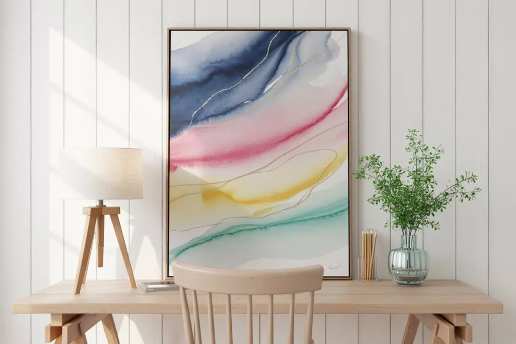 scandinavian style: 8 tips for success it in 2025 10 Abstract prints and feathers