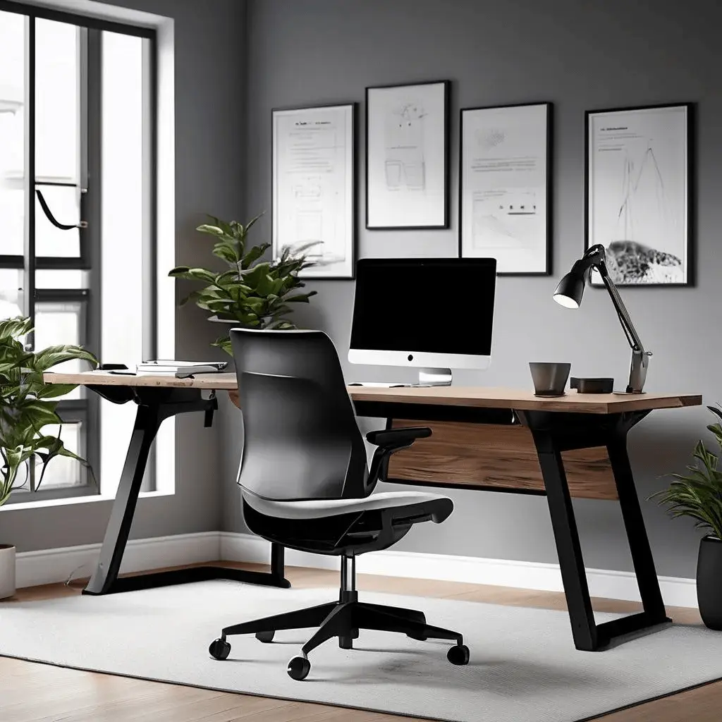 10 decorating tips for a home office interior design 7 Ergonomic Furniture