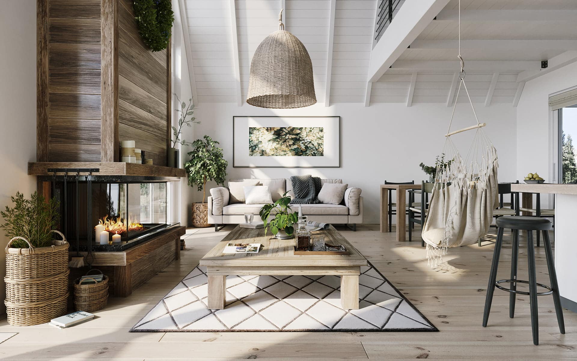 Flexibility in scandinavian style