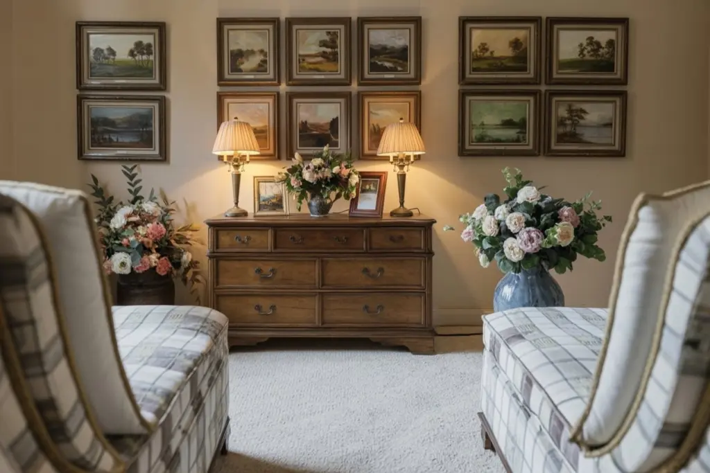 Beautiful wooden dresser
