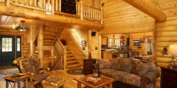 wooden house