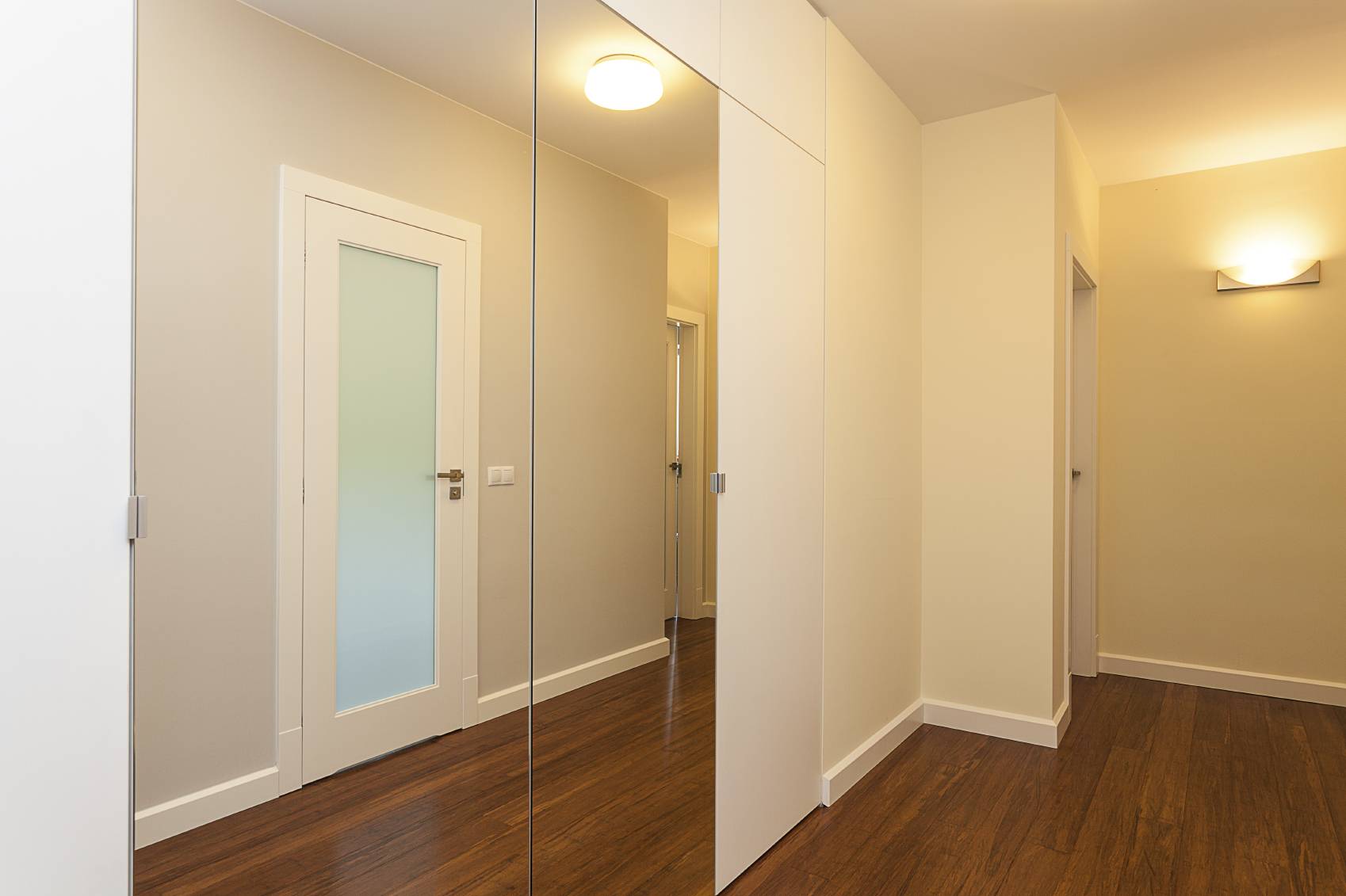 mirror On a door: an impressive rendition
