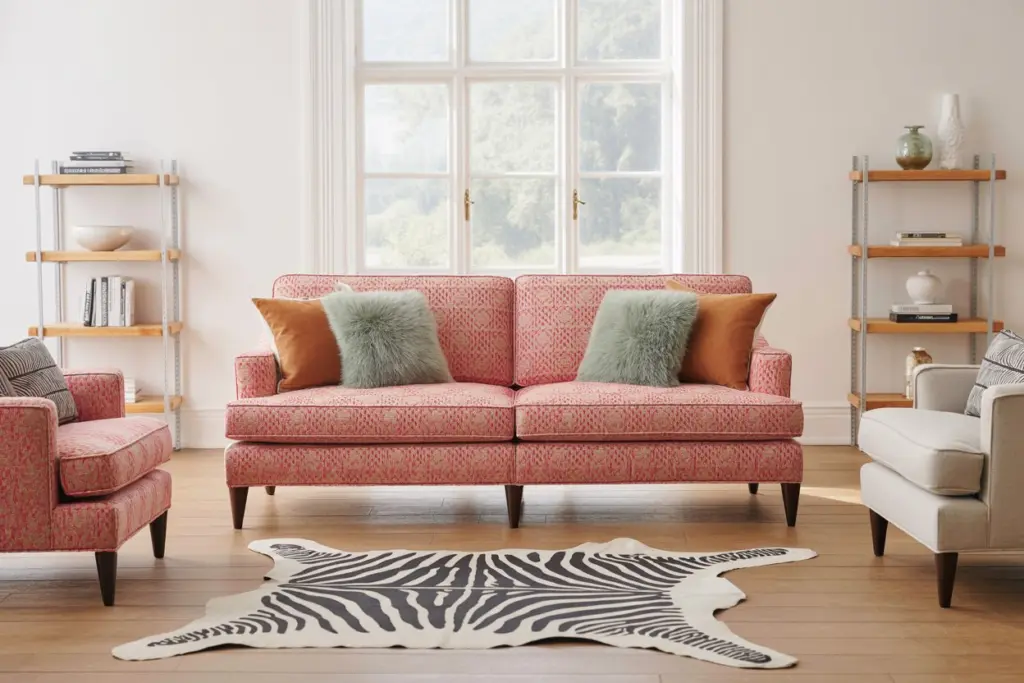 17 ways to boost a white interior design 2 A white living room warmed by cocooning materials