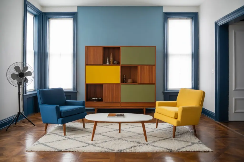 17 ways to boost a white interior design 12 mid-century modern living room