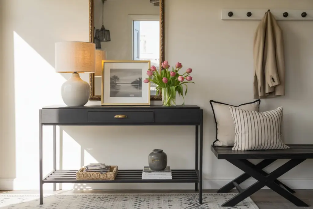 entrance in heavenly interior design 