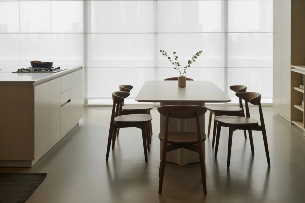 17 ways to boost a white interior design 10 A double white interior room highlighted by its ultra-design style