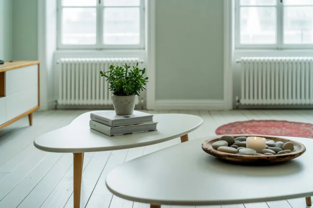 What's the 2025 decoration trend for a fashionable interior? 3 The tripod objects
