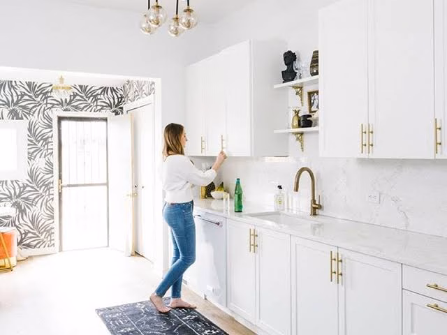 kitchen whith heavenly interior design