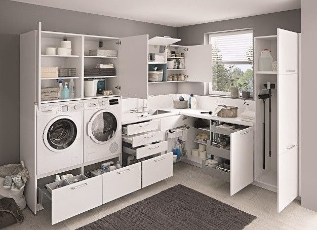 an all in one laundry room