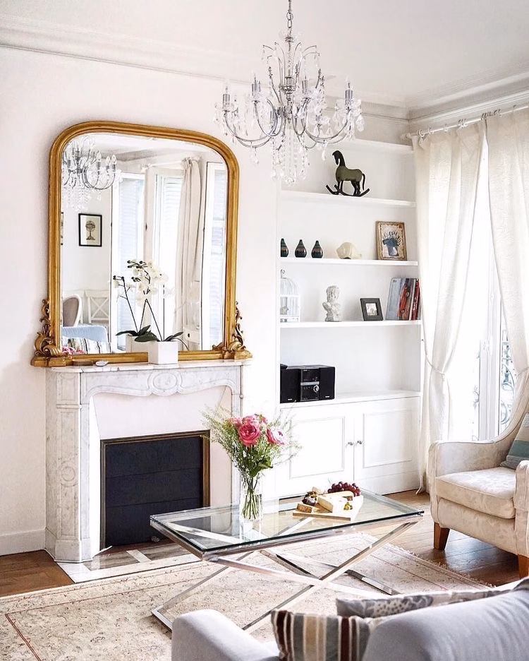 art deco fireplace decoration