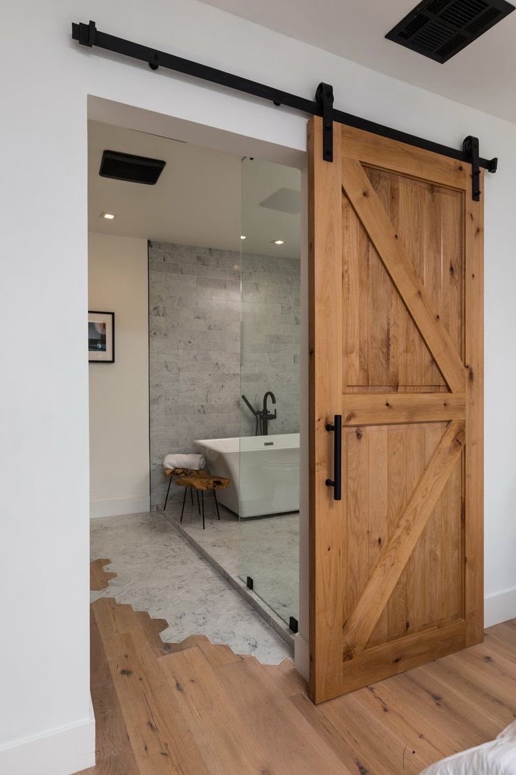barn doors on the inside