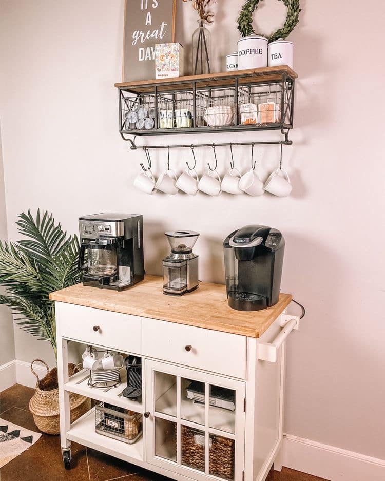 11 decorating ideas to create a small coffee corner - ScDecorum